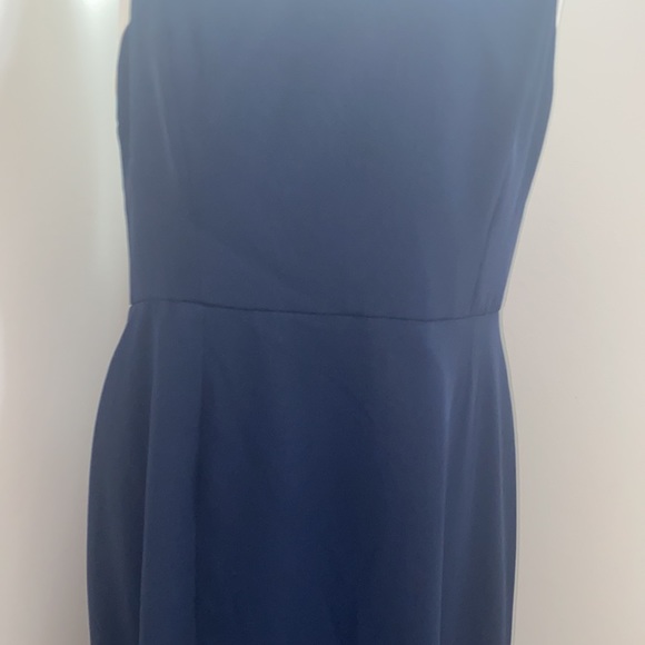 NWOT Social Bridesmaid One Shoulder Trumpet Gown - Picture 5 of 12